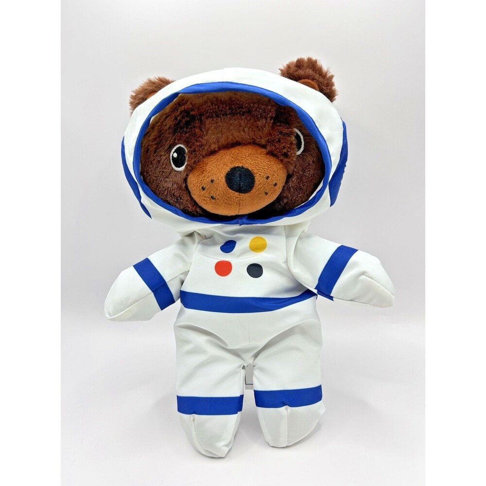 IKEA Astronaut Bear Aftonsparv Plush 11" Removable Spacesuit